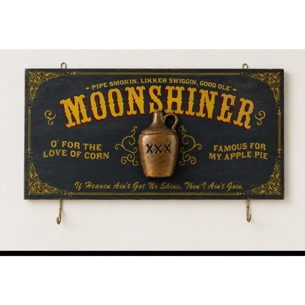Unbranded rustic moonshiner